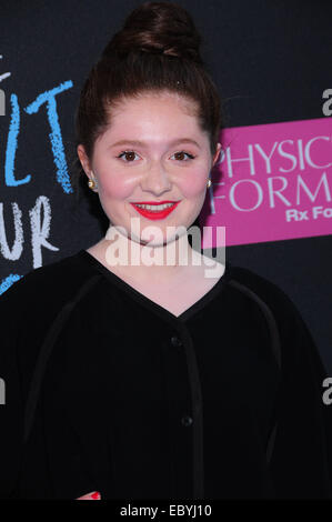 Premiere von "Der Fehler in unserer Stars" bei der Ziegfeld Theater mit: Emma Kenney Where: New York City, Vereinigte Staaten, wann: 2. Juni 2014 Stockfoto