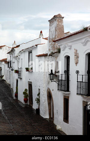Monsaraz, Templer Dorf im Alentejo Portugal. Stockfoto
