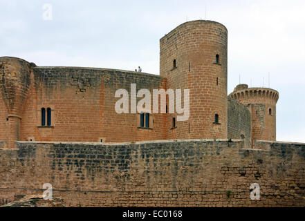 Das Schloss Bellver, Palma De Mallorca, Balearen, Spanien Stockfoto