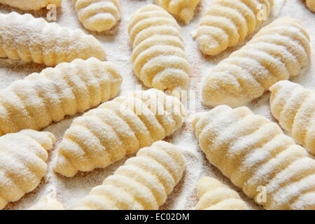 Gnocchi hautnah Stockfoto