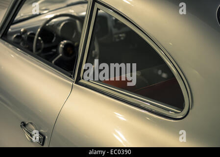 Klassische Porsche 356 Auto Detail Stockfoto