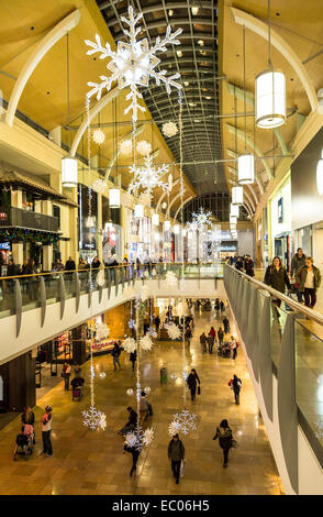 In John Lewis shopping Center, Cardiff, Wales, UK Stockfoto