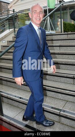 Pride of Ireland Awards 2014 im Mansion House - Ankünfte mit: Ray Darcy wo: Dublin, Irland bei: 3. Juni 2014 Stockfoto