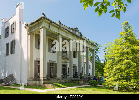 Tennessee, Nashville, Belle Meade Plantage, 1853 neoklassizistischen Villa Stockfoto