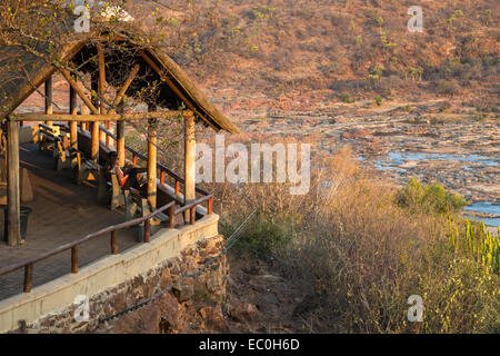 Blick vom Olifants camp, Krüger Nationalpark, Südafrika Stockfoto