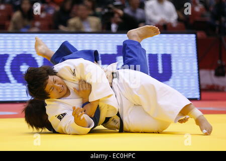 Tokyo Metropolitan Gymnasium, Tokio, Japan. 7. Dezember 2014. Nami Inamori (JPN), 7. Dezember 2014 - Judo: IJF Grand-Slam-Tokyo 2014 internationalen Judo-Turnier Frauen 78 kg Halbfinale am Tokyo Metropolitan Gymnasium, Tokio, Japan. © AFLO SPORT/Alamy Live-Nachrichten Stockfoto