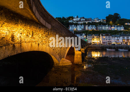 Looe Brücke Stockfoto