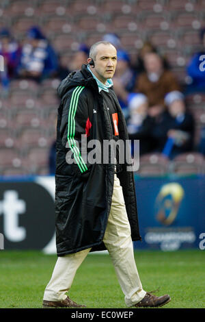 London, UK. 7. Dezember 2014. Europäische Rugby Champions Cup. Harlekine gegen Leinster. Harlekine Direktor des Rugby Conor O' Shea Credit: Action Plus Sport/Alamy Live News Stockfoto