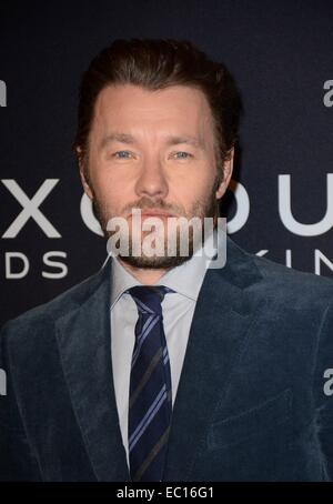 Brooklyn, NY, USA. 7. Dezember 2014. Joel Edgerton im Ankunftsbereich für EXODUS: Götter und Könige Premiere, The Brooklyn Museum, Brooklyn, NY 7. Dezember 2014. Bildnachweis: Derek Sturm/Everett Collection/Alamy Live-Nachrichten Stockfoto