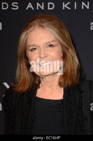 Brooklyn, NY, USA. 7. Dezember 2014. Gloria Steinem im Ankunftsbereich für EXODUS: Götter und Könige Premiere, The Brooklyn Museum, Brooklyn, NY 7. Dezember 2014. Bildnachweis: Derek Sturm/Everett Collection/Alamy Live-Nachrichten Stockfoto