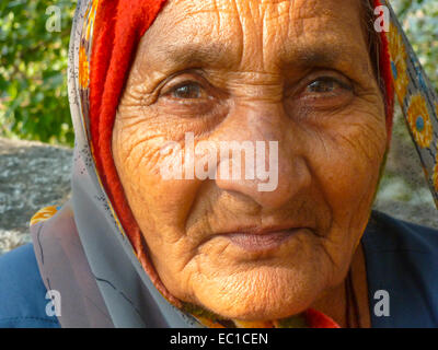 Porträt von Indianerin Stockfoto