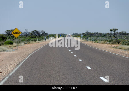 Stuart Highway, Südaustralien Stockfoto