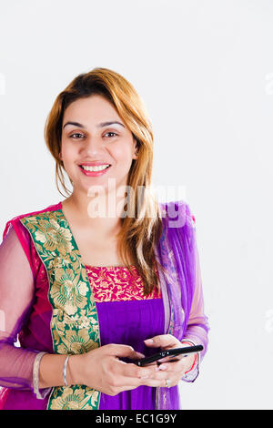 Inderin Einwahl Telefon Stockfoto