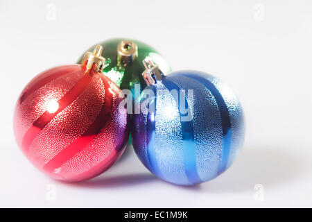 Weihnachtsbaum-Festival ball niemand Stockfoto