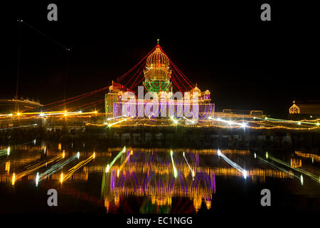 Indien hindu Gurdwara niemand Stockfoto