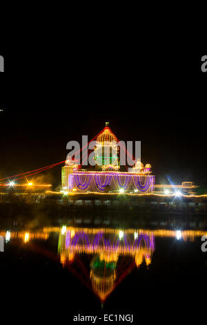 Indien hindu Gurdwara niemand Stockfoto