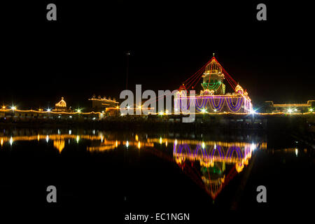 Indien hindu Gurdwara niemand Stockfoto