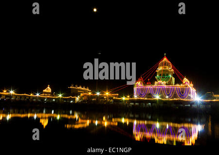 Indien hindu Gurdwara niemand Stockfoto