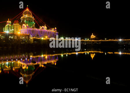 Indien hindu Gurdwara niemand Stockfoto