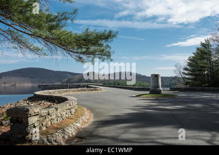 Th Frank E. Winsor Dam am Ausbau Stausee Stockfoto