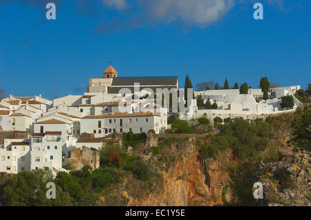 Casares, Costa Del Sol, Malaga Provinz, Andalusien, Spanien, Europa Stockfoto