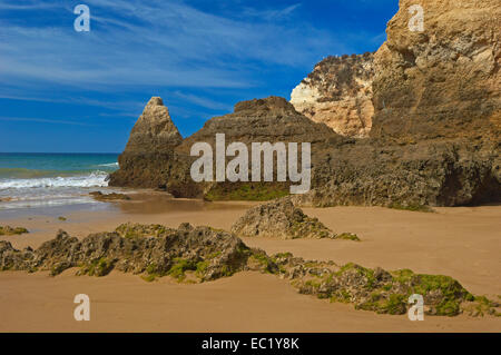 Tres Irmãos Strand, Portimao, Alvor, Praia Dos Tres Irmãos, Algarve, Portugal, Europa Stockfoto