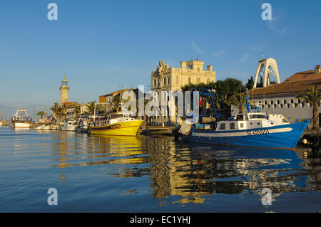 Le Grau du Roi, Petit Camargue, Gard-Abteilung, Region Languedoc-Roussillon, Frankreich, Europa Stockfoto