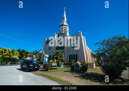 St. Josephs Kirche in Inarajan, Guam, US-Territorium, Pazifik Stockfoto