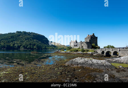 Eilean Donan Castle, Dornie, Schottland, Vereinigtes Königreich Stockfoto