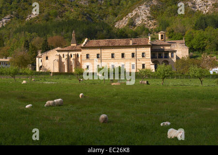 Iranzu Kloster Santa Maria la real de Iranzu, Abarzuza, Navarra, Spanien Stockfoto