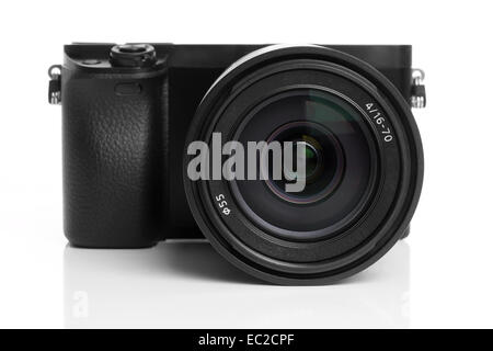 spiegellose Digitalkamera Stockfoto