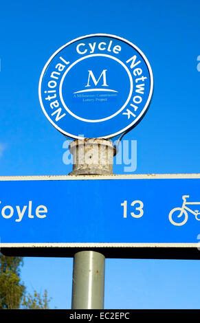 National Cycle Network, Route 7, Callander, Trossachs, Stirlingshire, Schottland, UK Stockfoto