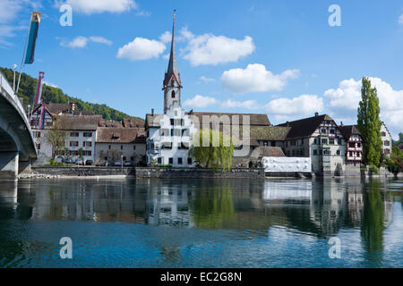 Stein am Rhein, Hochrhein, Kanton Schaffhausen, Schweiz, Europa Stockfoto