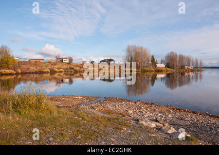 Cree indigenen Gemeinschaft von Mistissini Cree Gebiet von James Bay Nordost-Quebec Kanada Stockfoto