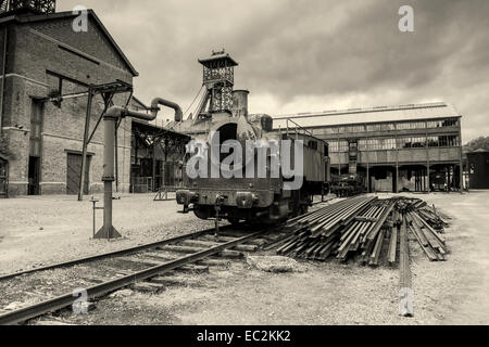 Bergbau Geschichte Zentrum von Lewarde, Nord-Abteilung, Region Nord-Pas-de-Calais, Frankreich Stockfoto