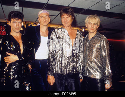 DURAN DURAN UK pop Gruppe über 1994 mit von links: Warren Cuccurullo, John Taylor, Simon Le Bon, Nick Rhodes Stockfoto