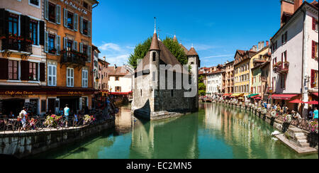 Annecy Europa Frankreich Haute-Savoie Rhone-Alpes Stockfoto