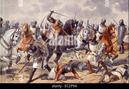 Schlacht von Mailand 1158 / Vladislaus II Vladislaus I (König) Vladislav II. / I., c.1110 – 18 Januar 1174 zweiter König von Böhmen Stockfoto
