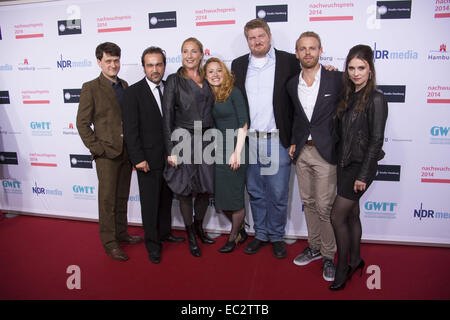 Prominente, die Teilnahme an der 17. jährliche Studio Hamburg Nachwuchspreis vergibt am Thalia Theater.  Mitwirkende: Grossstadtrevier wo: Hamburg, Deutschland bei: 5. Juni 2014 Stockfoto