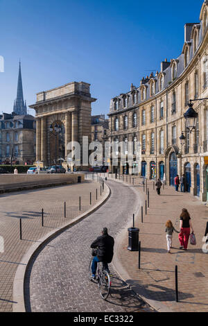 Frankreich, Aquitanien, Gironde, Bordeaux, Porte des Salinieres, Stockfoto