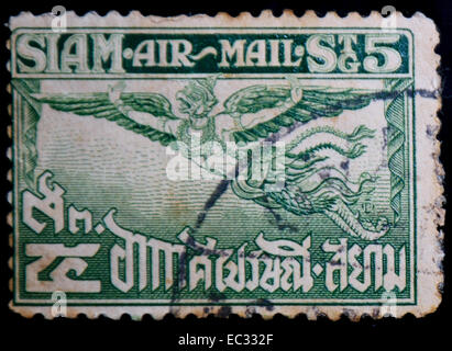 Thailand Briefmarke Stockfoto