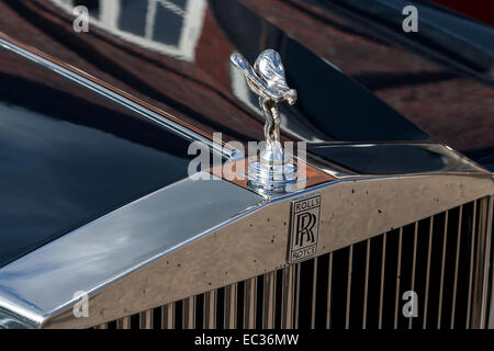 Spirit of Ecstasy, stehend, Kühlerfigur, Rolls-Royce Stockfoto