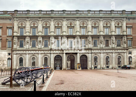 Königspalast in Stockholm Stockfoto