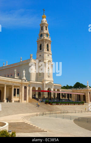 Heiligtum der Muttergottes von Fatima, Fatima, Estremadura, Portugal, Europa Stockfoto