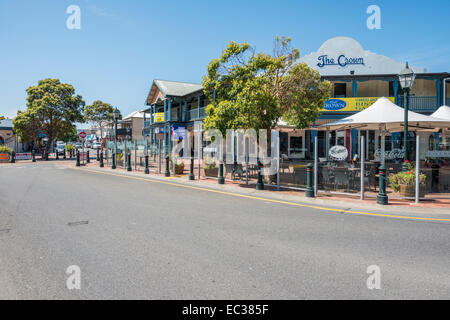 Das Crown Hotel in der Begegnung Küste touristischen Stadt von Victor Harbor in South Australia Stockfoto