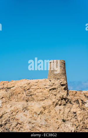 Genueser Turm, l ' Ile-Rousse, Korsika, Frankreich Stockfoto