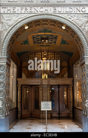 Fred F. Französisch Gebäude, Fifth Avenue, New York City, Vereinigte Staaten von Amerika. Fred F. Französisch Gebäude, Fifth Avenue, New York City. Stockfoto