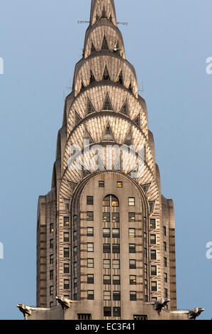 Chrysler-Center, ein zwei-Gebäudekomplex bestehend aus dem Chrysler Building und Chrysler Osten, befindet sich auf der 42nd Street zwischen Le Stockfoto