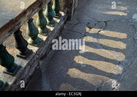 Kaiping Diaolou und Dörfer wurden im Jahr 2007 in die Liste des UNESCO-Weltkulturerbes hinzugefügt. Stockfoto