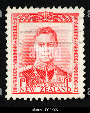 Neuseeland-Briefmarke Stockfoto